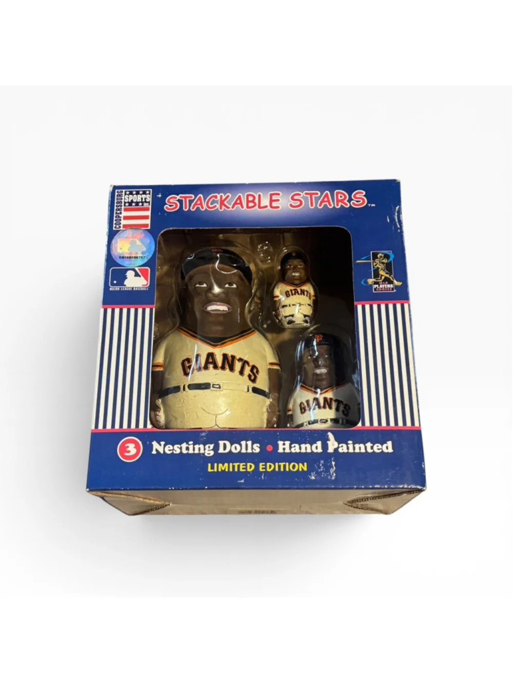 Barry Bonds Stackable Stars Coopersburg Sports Mbl Giants Nesting Dolls Toy